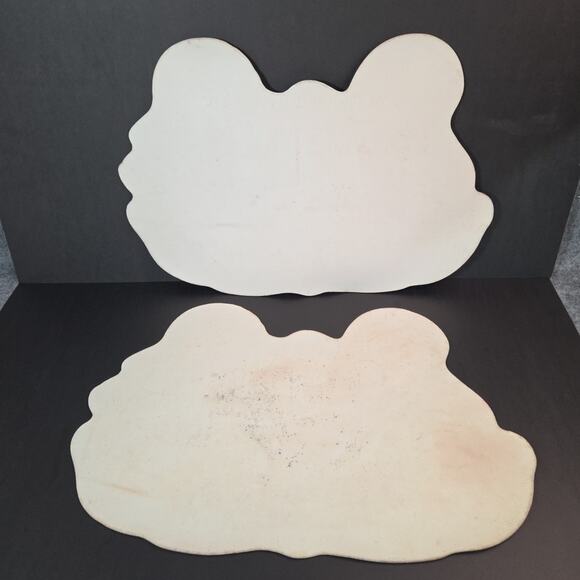 Vintage Walt Disney Mickey Mouse Club Minnie Vinyl Placemats Set of 2 Washable - Picture 5 of 12